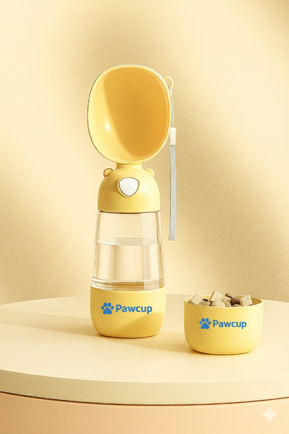 Pawcup - 2 i 1 vattenflaskan till hunden